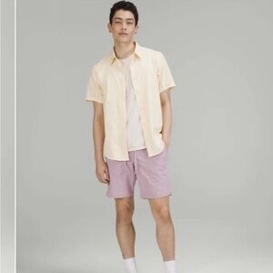 Lululemon Bowline Short 8" *Stretch Ripstop Dusty Rose Mens Size Small